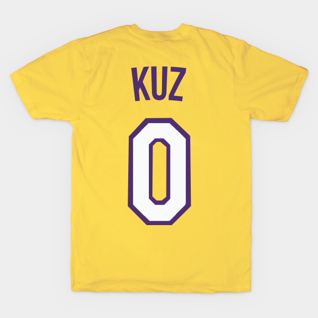 Kyle Kuzma KUZ Nickname Jersey Los Angeles Lakers